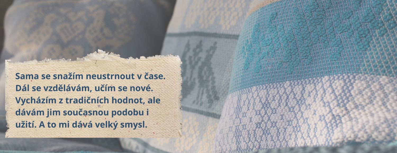 současný užitý textil v tradiční podobě